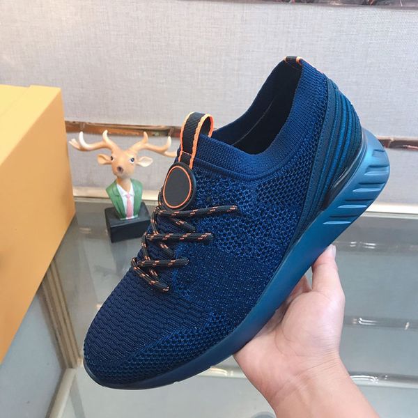 designer shoes light breathable cloth casual luxury shoes fashion brand designer sneakers size 38-44 model 428558542, Black