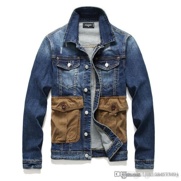 19ss luxury designer jacket men's denim jacket new style fashion mens designer jackets mens 2019 designer clothes jacket mens windbreak, Black;brown
19ss luxury designer jacket men's denim jacket new style fashion mens designer jackets mens 2019 designer clothes jacket mens windbreak, Black;brown