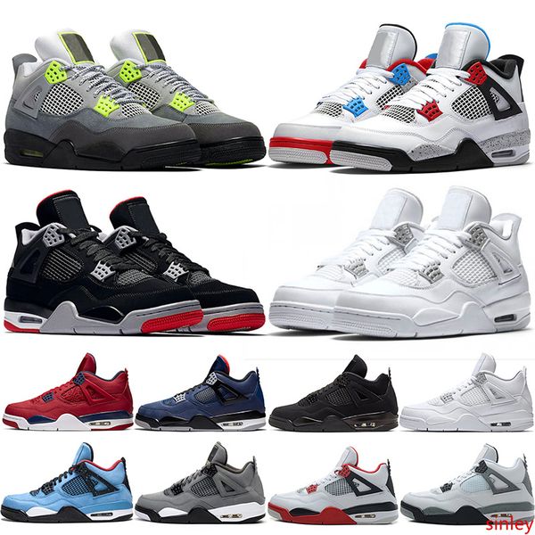 stock 4 men basketball shoes 4s mens neon what the bred pure money black cat cool grey designer trainers sport sneaker size 41-47
stock 4 men basketball shoes 4s mens neon what the bred pure money black cat cool grey designer trainers sport sneaker size 41-47