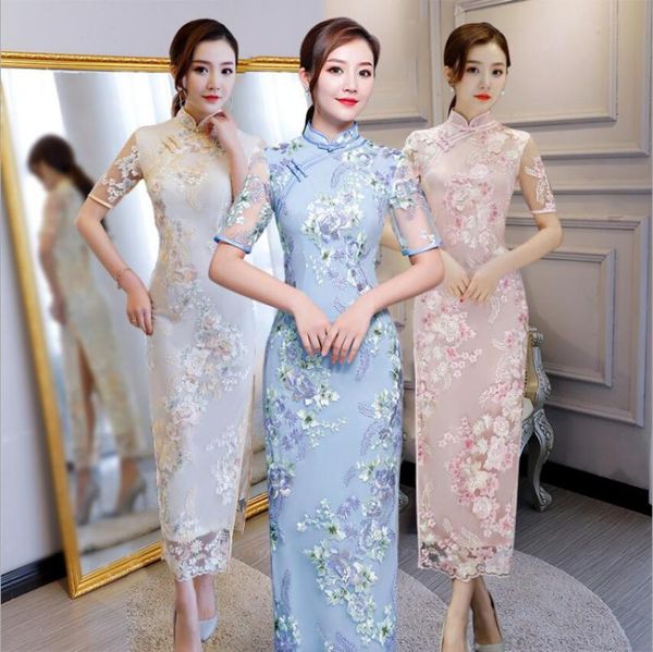 платье кружева китайский стиль длинные cheongsam моды новых женщин элегантный тонкий qipao вечер платье партии, Red
платье кружева китайский стиль длинные cheongsam моды новых женщин элегантный тонкий qipao вечер платье партии, Red