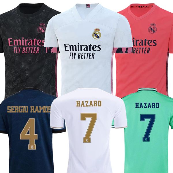 2020 2021 real madrid jerseys 20 21 soccer jersey hazard sergio ramos benzema vinicius camiseta football shirt uniforms men + kids kit sets, Black;yellow
2020 2021 real madrid jerseys 20 21 soccer jersey hazard sergio ramos benzema vinicius camiseta football shirt uniforms men + kids kit sets, Black;yellow