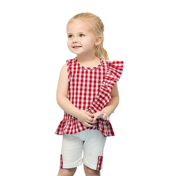 autumn baby girl clothes sets toddler newborn sleeveless plaid print frill + shorts set outfits kit babyborn roupa infantil, White
autumn baby girl clothes sets toddler newborn sleeveless plaid print frill + shorts set outfits kit babyborn roupa infantil, White