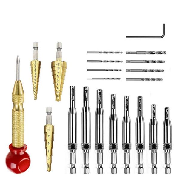 21pcs drill bit drilling power tools multi-function superb craftsmanship for metal high speed steel wood hole cutter
21pcs drill bit drilling power tools multi-function superb craftsmanship for metal high speed steel wood hole cutter