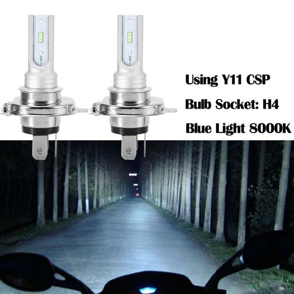 new h4 motorcycle led headlight bulb 4w±0.5w csp-y11 blue light 8000k blue light(2 pack) dc12v bulb socket h4 plug and play#p40
new h4 motorcycle led headlight bulb 4w±0.5w csp-y11 blue light 8000k blue light(2 pack) dc12v bulb socket h4 plug and play#p40