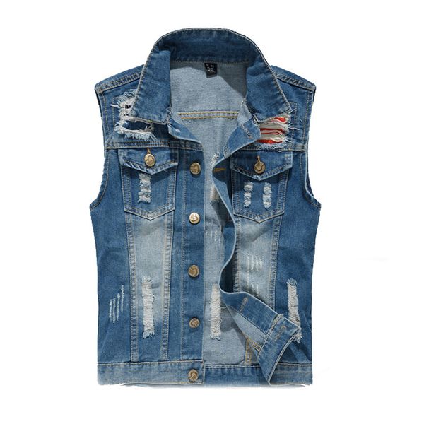 nice brand hip hop sleeveless jacket summer ripped mens denim vest male tank washed jeans waistcoat man cowboy 4xl, Black;white
nice brand hip hop sleeveless jacket summer ripped mens denim vest male tank washed jeans waistcoat man cowboy 4xl, Black;white