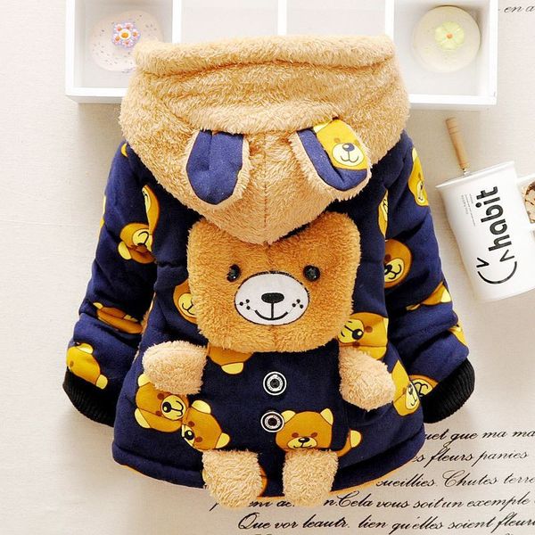 winter brand baby boys&girls clothes children's clothing kids thick wadded jacket cartoon bear cotton-padded warm outwear, Blue;gray
winter brand baby boys&girls clothes children's clothing kids thick wadded jacket cartoon bear cotton-padded warm outwear, Blue;gray