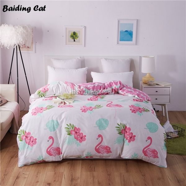 flamingo bedding set 1pc duvet cover polyester/cotton quilt cover with zipper 150x200cm/180x220cm/200x230cm/220x240cm
flamingo bedding set 1pc duvet cover polyester/cotton quilt cover with zipper 150x200cm/180x220cm/200x230cm/220x240cm