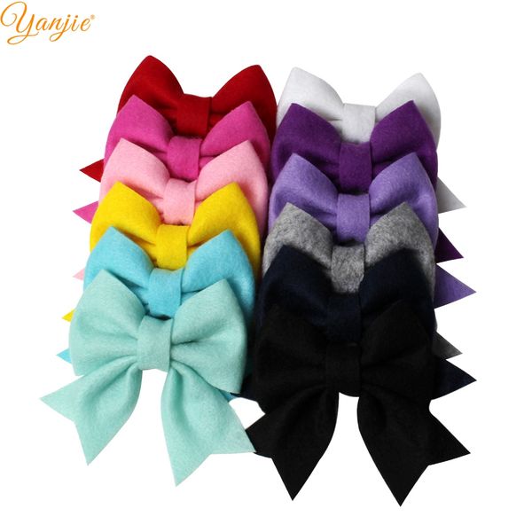 12pcs/lot sale 3" soft felt non-woven hair bows ponytail barrette hair clips for women diy girls hair accessories mujer, Slivery;white
12pcs/lot sale 3" soft felt non-woven hair bows ponytail barrette hair clips for women diy girls hair accessories mujer, Slivery;white