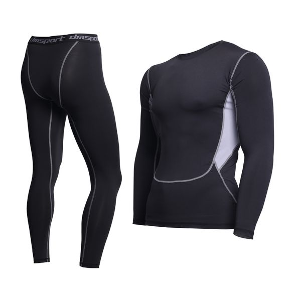 thermal underwear for men male thermo clothes long johns thermal tights winter long compression underwear, Black;white
thermal underwear for men male thermo clothes long johns thermal tights winter long compression underwear, Black;white
