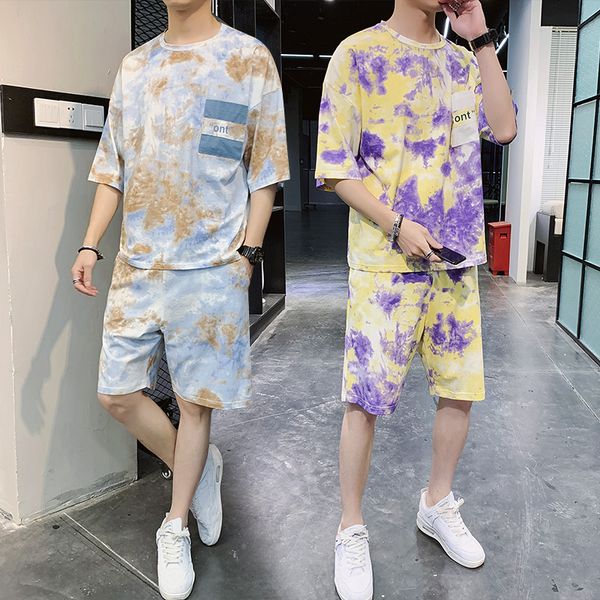 new summer tracksuits men fashion harajuku sportswear 2 pieces sets hip hop t shirt + shorts sporting suit casual streetwear, Gray
new summer tracksuits men fashion harajuku sportswear 2 pieces sets hip hop t shirt + shorts sporting suit casual streetwear, Gray