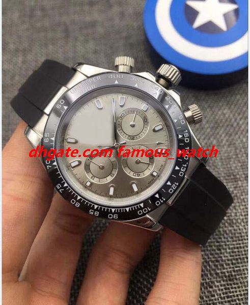 luxury watches 18k white gold 9 colour choose dial ceramic bezel 116519 40mm rubber strap automatic fashion mens watch wristwatch
luxury watches 18k white gold 9 colour choose dial ceramic bezel 116519 40mm rubber strap automatic fashion mens watch wristwatch