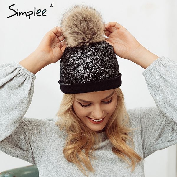 simplee stamping fur hair ball women knitted skullies autumn elegant beanies cap hat casual streetwear warm female black cap, Blue;gray
simplee stamping fur hair ball women knitted skullies autumn elegant beanies cap hat casual streetwear warm female black cap, Blue;gray