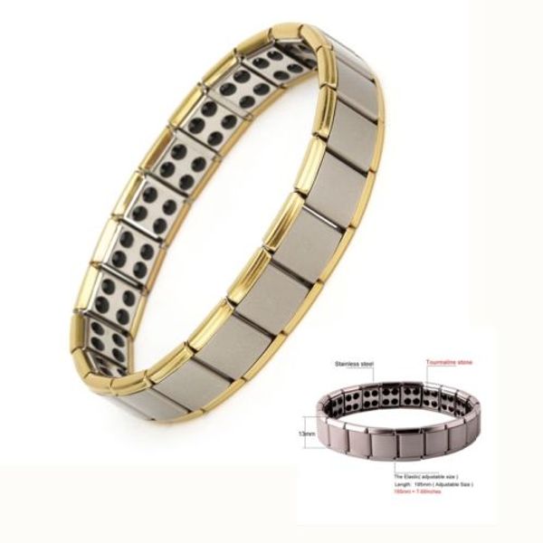 2019 fashion men classic simple style bracelets mode titanium steel magnetic therapy energy bracelet sale, Golden;silver
2019 fashion men classic simple style bracelets mode titanium steel magnetic therapy energy bracelet sale, Golden;silver
