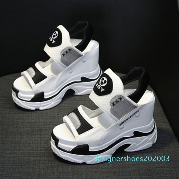 2020 summer women chunky sandals fashion open toe wedges casual high heels platform 11.5cm height increasing ladies shoes d03, Black
2020 summer women chunky sandals fashion open toe wedges casual high heels platform 11.5cm height increasing ladies shoes d03, Black