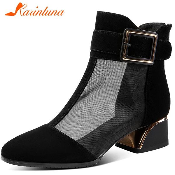 karin 2020 new arrivals genuine leather ankle boots woman shoes zip up metal decoration shoes women boots female, Black
karin 2020 new arrivals genuine leather ankle boots woman shoes zip up metal decoration shoes women boots female, Black