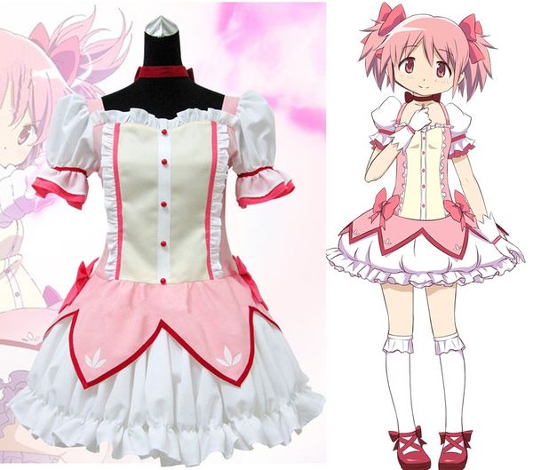 новый аниме puella magi madoka magica волшебная девушка канаме мадока косплей костюм розовое платье хэллоуин костюмы для женщин на заказ люб, Black
новый аниме puella magi madoka magica волшебная девушка канаме мадока косплей костюм розовое платье хэллоуин костюмы для женщин на заказ люб, Black