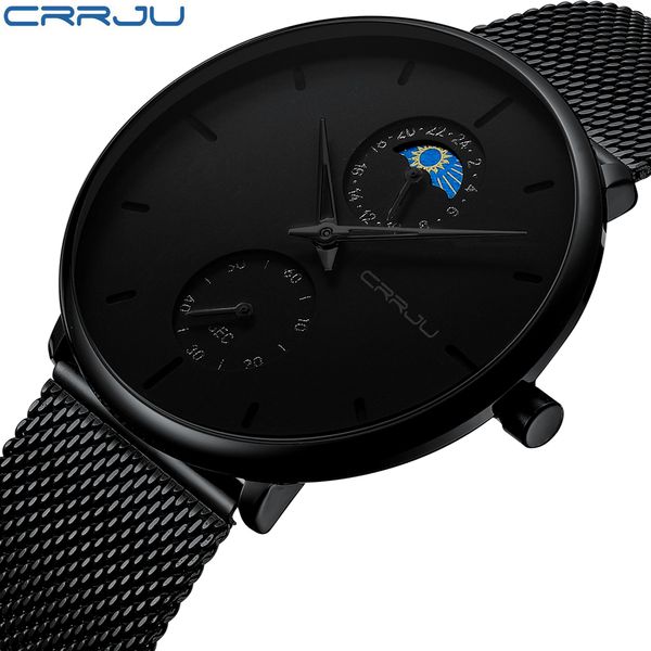 crrju fashion watches mens full steel dress watches luxury quartz watch men casual mesh waterproof sport watch erkek kol saati, Slivery;brown
crrju fashion watches mens full steel dress watches luxury quartz watch men casual mesh waterproof sport watch erkek kol saati, Slivery;brown