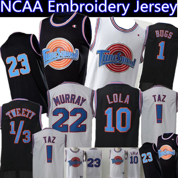 space jam jersey men's 23 michael 1 bugs bunny 2 daffy duck 10 lola bunny 13 tweety 22 bill murray basketball jerseys black white
space jam jersey men's 23 michael 1 bugs bunny 2 daffy duck 10 lola bunny 13 tweety 22 bill murray basketball jerseys black white