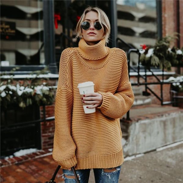 2019 women autumn looes long sleeve turtleneck sweater casual thick knitted jumpers long fluffy warm winter pullover, White;black
2019 women autumn looes long sleeve turtleneck sweater casual thick knitted jumpers long fluffy warm winter pullover, White;black