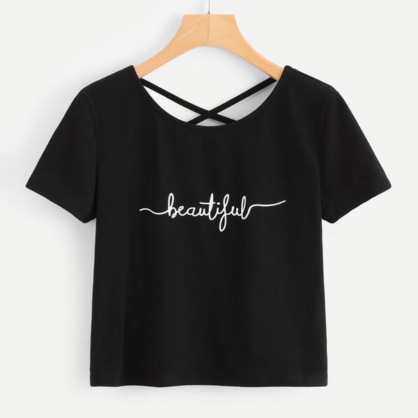 women ladies letters printing short paragraph high waist clothes for women short sleeve casual ropa mujer#15, White
women ladies letters printing short paragraph high waist clothes for women short sleeve casual ropa mujer#15, White