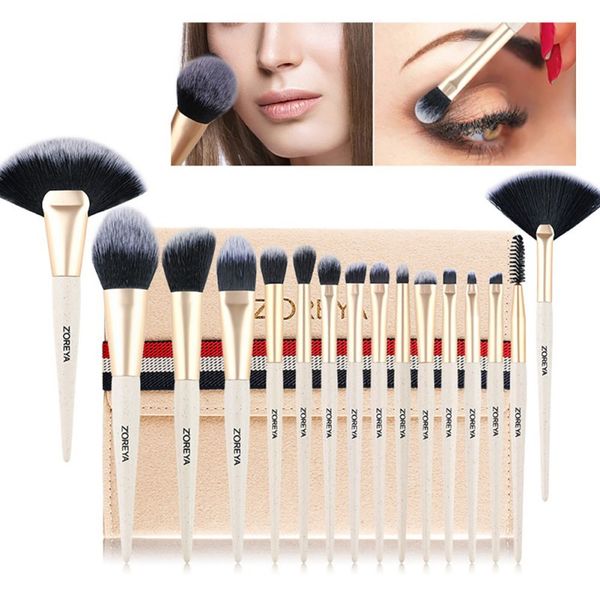 16pcs eye makeup brushes loose powder eyeshadow eyeliner lip brush tools eyeshadow brush fan hot
16pcs eye makeup brushes loose powder eyeshadow eyeliner lip brush tools eyeshadow brush fan hot