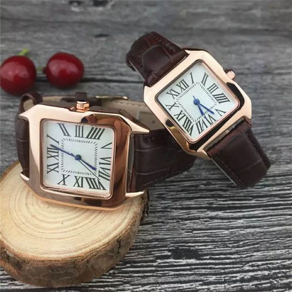 Luxury Top Brand Men Women Square Watches Geneva Genuine Leather Strap Quartz Watches For Ladies High Quality Fashion Mens Santo Watches
Luxury Top Brand Men Women Square Watches Geneva Genuine Leather Strap Quartz Watches For Ladies High Quality Fashion Mens Santo Watches