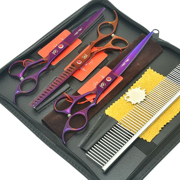 meisha 7.0" pet grooming scissors set professional japanese steel puppy straight&thinning&curved shears dog accessories hb0236
meisha 7.0" pet grooming scissors set professional japanese steel puppy straight&thinning&curved shears dog accessories hb0236