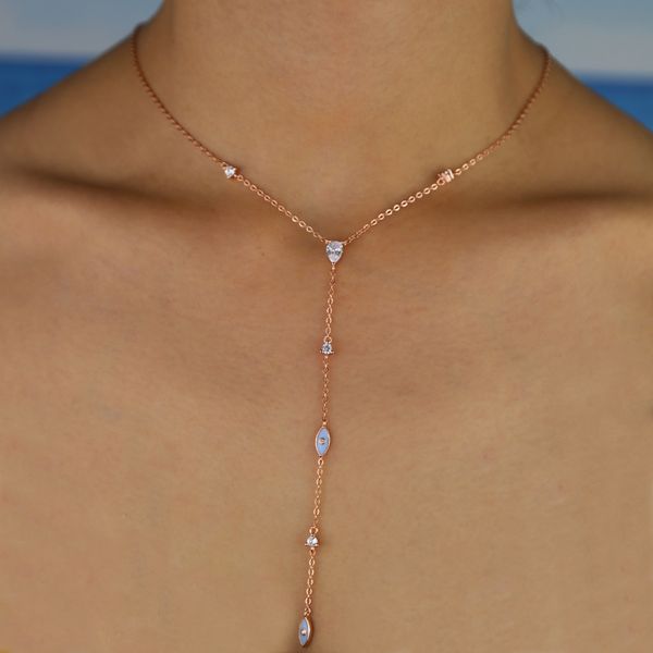 cute lovely eye white cz charm link chain long y lariat women necklaces jewelry enamel evil eye necklace, Silver
cute lovely eye white cz charm link chain long y lariat women necklaces jewelry enamel evil eye necklace, Silver
