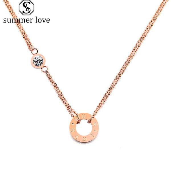 circle shiny crystal pendant necklace stainless steel love clavicle necklace jewelry for women gifts, Silver
circle shiny crystal pendant necklace stainless steel love clavicle necklace jewelry for women gifts, Silver