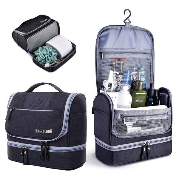 portable hanging travel toiletry wash bag men double layer cosmetic organizer pouch women necessaries make up case 426
portable hanging travel toiletry wash bag men double layer cosmetic organizer pouch women necessaries make up case 426