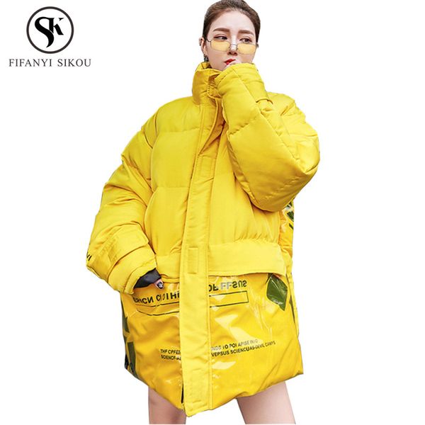 winter jacket women fashion hip hop cotton padded coat women's parka loose plus size outerwear winter parkas thick warm coats, Black
winter jacket women fashion hip hop cotton padded coat women's parka loose plus size outerwear winter parkas thick warm coats, Black