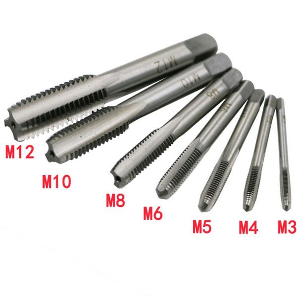 7pcs/set bearing steel taper square m3-m12 machine spiral point straight fluted screw thread hand tap drill
7pcs/set bearing steel taper square m3-m12 machine spiral point straight fluted screw thread hand tap drill
