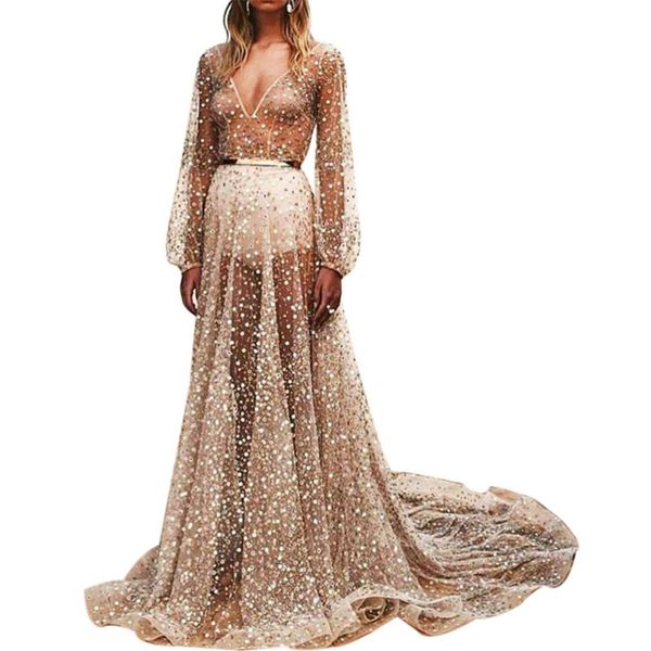 women sequins maxi dress see through mesh sheer deep v dress elegant glitter shiny gown backless cover-ups
women sequins maxi dress see through mesh sheer deep v dress elegant glitter shiny gown backless cover-ups