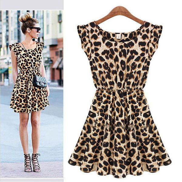Summer Dress Women Casual Dress female Plus Size Leopard Print Sleeveless Ruffles Evening Party Dresses Girl Sundress Vestidos
Summer Dress Women Casual Dress female Plus Size Leopard Print Sleeveless Ruffles Evening Party Dresses Girl Sundress Vestidos
