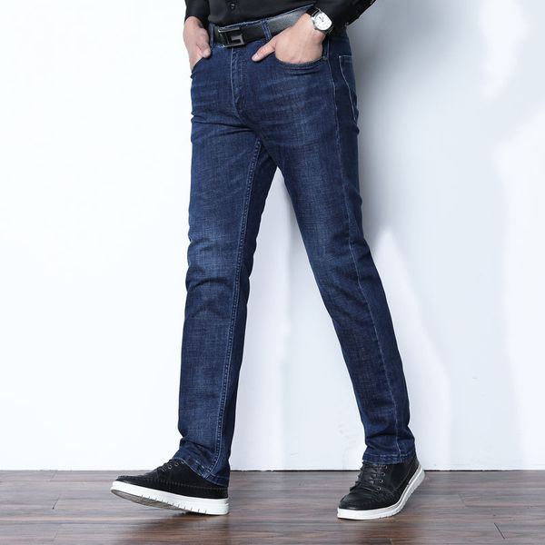 2020 slim elastic retro style jeans washed denim with side pocket men slim fit jeans brush finished with zip fly with button, Blue
2020 slim elastic retro style jeans washed denim with side pocket men slim fit jeans brush finished with zip fly with button, Blue