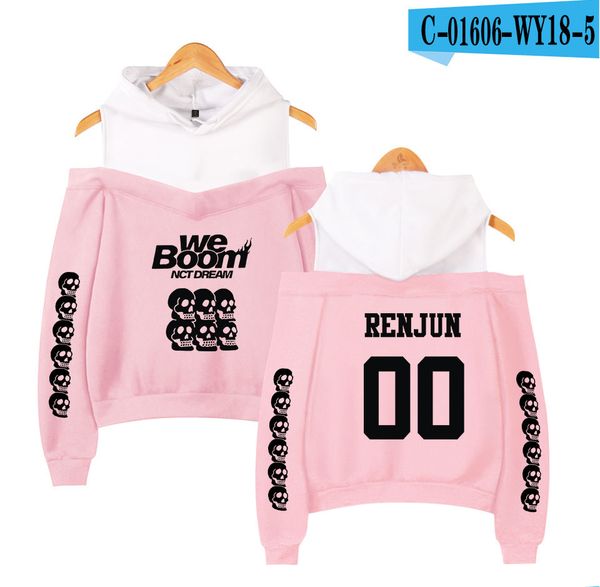 nctdream new album weboom daily casual off-shoulder hooded sweater womens spring and autumn fashion wear top
nctdream new album weboom daily casual off-shoulder hooded sweater womens spring and autumn fashion wear top