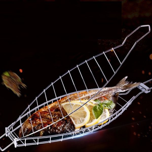 barbecue metal mesh fish-shape grilling basket rack for grilled fish at party indoor and outdoor cooking
barbecue metal mesh fish-shape grilling basket rack for grilled fish at party indoor and outdoor cooking