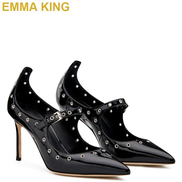 rivet studded mary jane pumps black patent leather women high heels shoes pointy toe 10cm 12cm ladies stiletto heels prom shoes
rivet studded mary jane pumps black patent leather women high heels shoes pointy toe 10cm 12cm ladies stiletto heels prom shoes