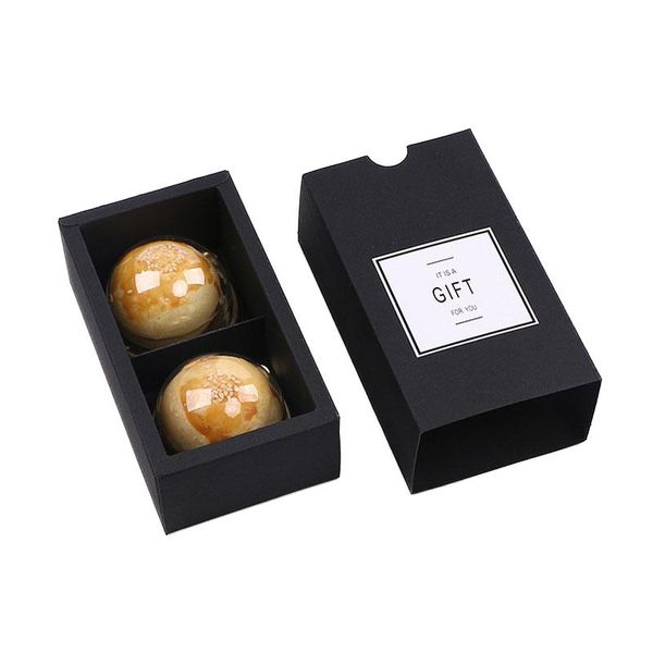2 grid black color cake box candy box wedding favor for guest diy biscuit pastry package
2 grid black color cake box candy box wedding favor for guest diy biscuit pastry package