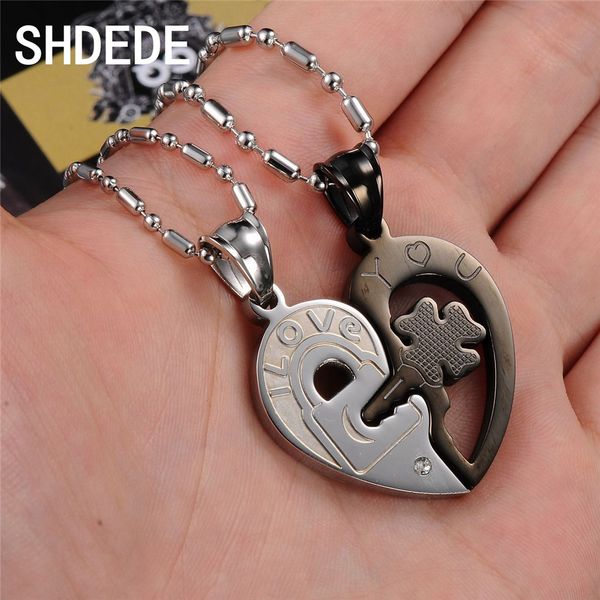 shdede couple necklace heart pendants stainless steel lovers party fashion jewelry anniversary gift not allergic +o845, Silver
shdede couple necklace heart pendants stainless steel lovers party fashion jewelry anniversary gift not allergic +o845, Silver