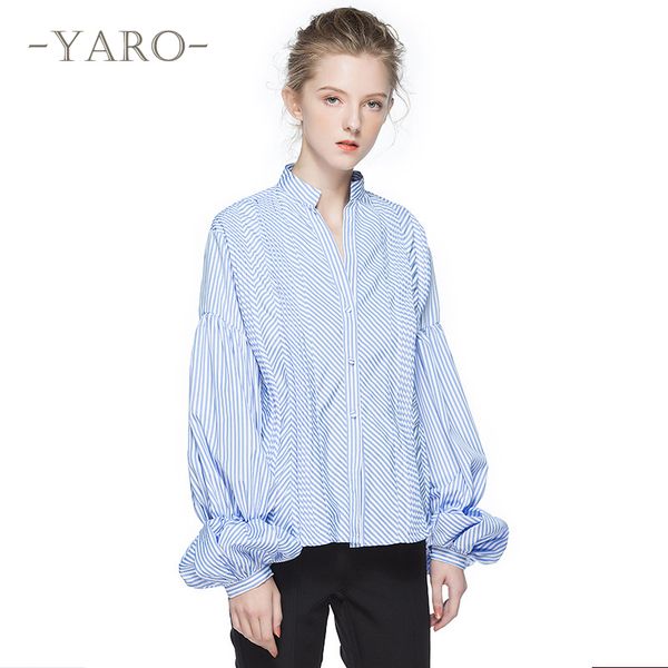 casual loose long-sleeved shirt women fashion lantern sleeve striped blouse single-breasted ed 2019 new style, White
casual loose long-sleeved shirt women fashion lantern sleeve striped blouse single-breasted ed 2019 new style, White