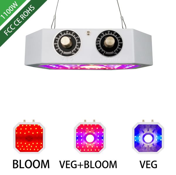 double core plant lamp 1100w white multi-deformation new shell, preferred for tent indoor planting, double switch control dimming 
double core plant lamp 1100w white multi-deformation new shell, preferred for tent indoor planting, double switch control dimming