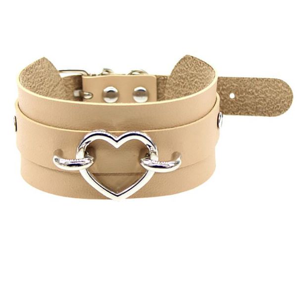 fashion gothic style heart choker necklace women jewelry harajuku chocker stud black goth collar chocker necklaces, Silver
fashion gothic style heart choker necklace women jewelry harajuku chocker stud black goth collar chocker necklaces, Silver
