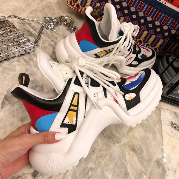 2019 archlight sneaker women luxury fashion designer shoes mens trainer lace up leather breathable comfortable sneakers, Black
2019 archlight sneaker women luxury fashion designer shoes mens trainer lace up leather breathable comfortable sneakers, Black