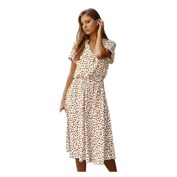 jaycosin women dresses summer 2020 slim print knee-length v-neck short sleeve beach dress ruffle short sleeve bohemian dress 313, Black;gray
jaycosin women dresses summer 2020 slim print knee-length v-neck short sleeve beach dress ruffle short sleeve bohemian dress 313, Black;gray