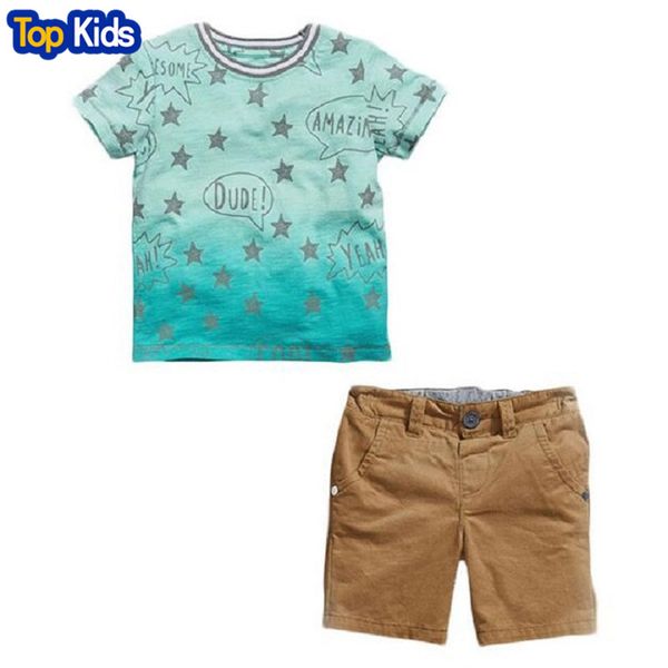 kids clothes boys sets summer children clothing sets baby boys star t shirt +shorts children clothing set ccs335, White
kids clothes boys sets summer children clothing sets baby boys star t shirt +shorts children clothing set ccs335, White