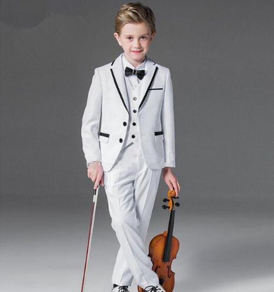 fashion white boy formal wear notch lapel boy kids three-piece suits for wedding (jacket+pants+vest) kids costume for wedding party, Black
fashion white boy formal wear notch lapel boy kids three-piece suits for wedding (jacket+pants+vest) kids costume for wedding party, Black