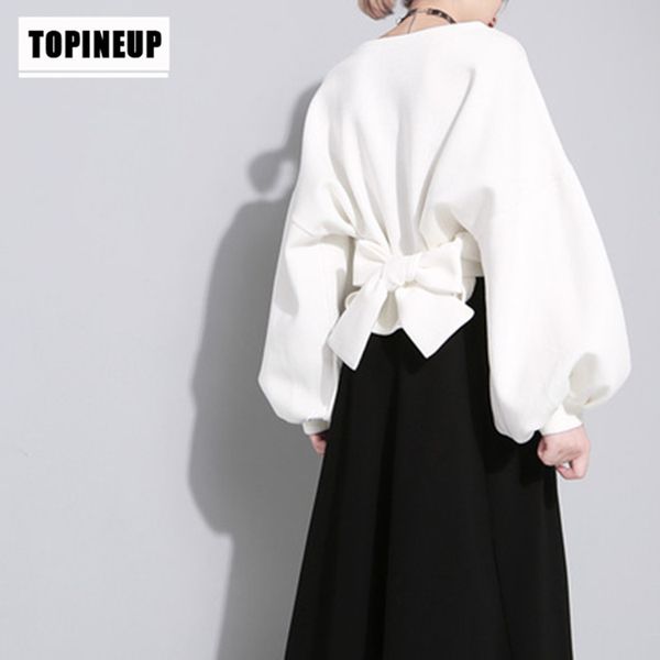 spring and autumn fashion women pullovers lantern sleeve loose sweatshirt loose sweatshirt patchwork lantern puff sleeve, Black
spring and autumn fashion women pullovers lantern sleeve loose sweatshirt loose sweatshirt patchwork lantern puff sleeve, Black