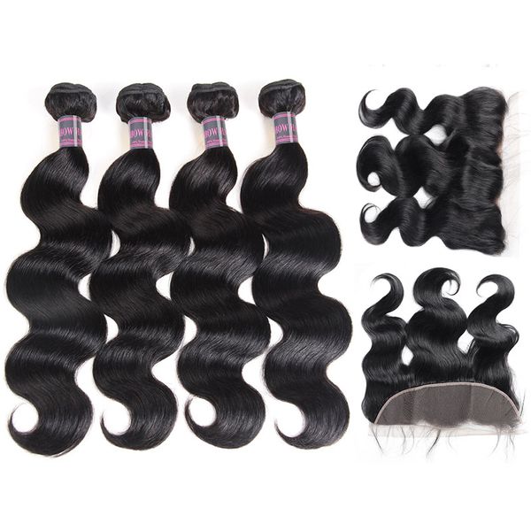 ishow hair weave peruvian human hair bundles with closure brazilian body wave hair weaves 4pcs with lace frontal cheap, Black
ishow hair weave peruvian human hair bundles with closure brazilian body wave hair weaves 4pcs with lace frontal cheap, Black