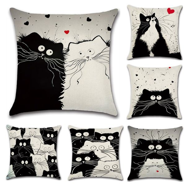 cartoon cat printed cushion cover 45x45cm home decor linen throw pillow cover office sofa bedroom decorative pillowcase
cartoon cat printed cushion cover 45x45cm home decor linen throw pillow cover office sofa bedroom decorative pillowcase